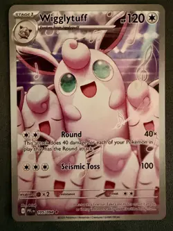 Wigglytuff 105/094 Holo Illustration Rare Phantasmal Flames Pokemon TCG NM - Image 1