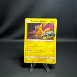 Detective Pikachu - (Stamped) SM170 Holo SM Promos - Pokemon Card - NM - Image 1