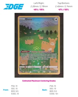 Ditto GG22/GG70 Pokemon TCG Ultra Rare Crown Zenith: Galarian Gallery Near Mint - Image 3