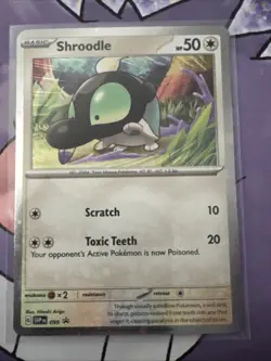 Pokemon TCG Shroodle SVP 099 Scarlet & Violet Black Star Promo NM/M - Image 1