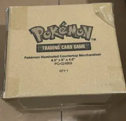 Pokemon Light Up Countertop Booster Box Display - Illuminated Merchandiser - Image 1