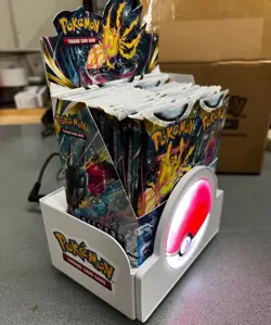 Pokemon Light Up Countertop Booster Box Display - Illuminated Merchandiser - Image 2