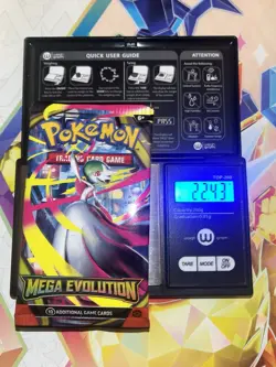 (HEAVY) 22.43g Pokemon TCG Mega Evolution Booster Pack (SEALED)✅ - Image 1