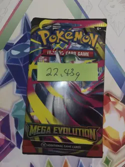 (HEAVY) 22.43g Pokemon TCG Mega Evolution Booster Pack (SEALED)✅ - Image 2