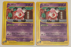 Mr.Mime Set of Both 95a & 95b/147 Pokemon Aquapolis Unlimited 2002 Non-Holo NM - Image 1