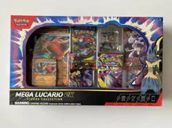 Pokemon TCG Mega Lucario EX Figure Collection - Image 1