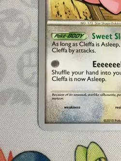 D1373 POKEMON TCG 2011 WORLD CHAMPIONSHIPS CLEFFA 17 NM RARE - Image 4