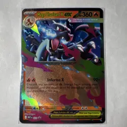 Pokemon Mega Charizard X ex black star promo 029 - Image 1