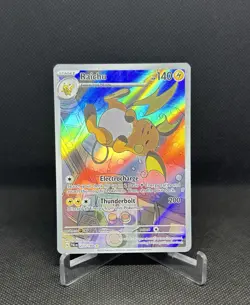 Pokemon TCG Raichu Illustration Rare 211/193 Paldea Evolved Near Mint - Image 1