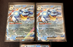 Blastoise ex 030/142 Double Rare Holo Pokemon TCG Stellar Crown SV7 NM - Image 2
