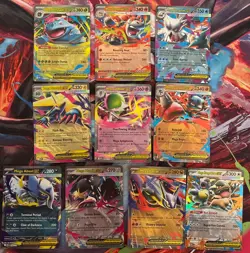 🔥Pokemon Mega Evolution EX Double Rare - Complete Set of 10 - NM+ Condition🔥 - Image 1