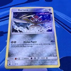 Pokemon Kartana Ultra Beast Rare 101/168 Sm-Celestial Storm 60HP Kamikaze - Image 1