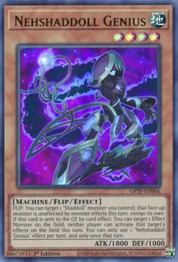 Nehshaddoll Genius-Ultra Rare - 1st Edition - GFTP-EN006 - Ghosts From the Pa... - Image 1