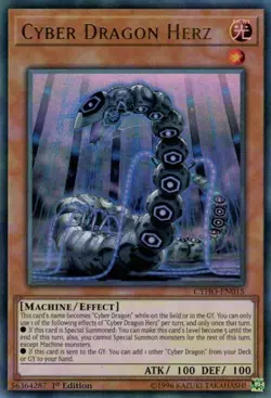 Cyber Dragon Herz-Ultra Rare - 1st Edition - CYHO-EN015 - Cybernetic Horizon ... - Image 1