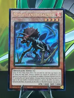 Yu-Gi-Oh! Miscellaneousaurus RA04-EN022 Ultimate Rare 1st Ed *Pack Fresh* - Image 3