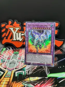 Yu-Gi-Oh! Blue-Eyes Twin Burst Dragon LDS2-EN019 Ultra Rare 1st Ed - NM - Image 1