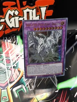 Yu-Gi-Oh! Blue-Eyes Twin Burst Dragon LDS2-EN019 Ultra Rare 1st Ed - NM - Image 2