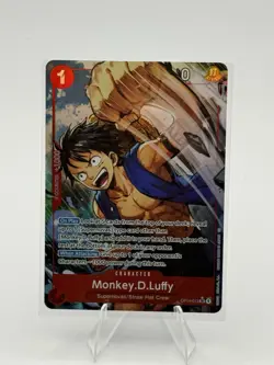 2026 One Piece The Azure Sea's Seven OP14-013 Monkey D Luffy Alternate Art MINT - Image 1