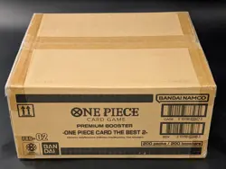 One Piece PRB-02 The Best Vol 2 Premium English Booster 10-Box Case SEALED - Image 1