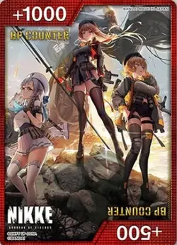 Rapi BP COUNTER NIKKE Precious Booster PC02BT Union Arena Card JP - Image 1