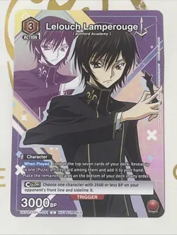 Union Arena - Lelouch Lamperouge 091 Tournament Promo - Code Geass Anime - Image 1