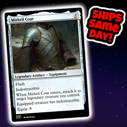 Mithril Coat - Custom Art Magic: The Gathering Playtest Card - Commander EDH - Image 1