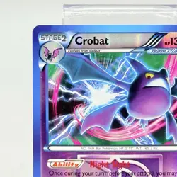 Crobat 55/135 Reverse Holo Black & White Plasma Storm Pokemon Card LP - Image 2