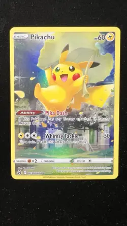 Pikachu GG30/GG70 Crown Zenith Galarian Gallery Pokemon Card! - Image 1