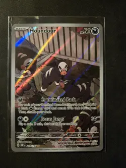 Pokemon Houndour 60/115 Unseen Forces Common Regular Basic 50 HP Card - Image 1