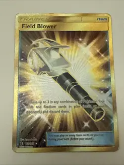 Pokemon TCG Field Blower (Secret) Holo Card 163/145 Sm-Guardians Rising - Image 1