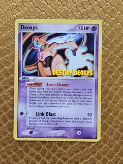 Deoxys DESTINY DEOXYS 16/107 Rare Non-Holo Pokemon Card NM/LP - Image 1