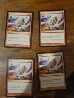 4x Shunt Darksteel MTG Magic The Gathering Card Vintage Rare Red Burn Combo - Image 1