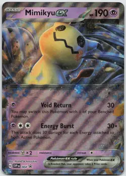 Mimikyu ex - JUMBO Holo SV: Scarlet & Violet Promo Cards SVP004 NM - Image 1
