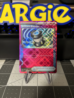 Brilliant Blender 164/191 ACE SPEC - Surging Sparks Pokemon Card - NM - Image 1