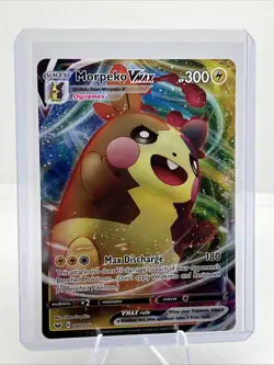 Morpeko VMAX - 080/202 - Pokemon Sword & Shield Base Set Ultra Rare Card NM - Image 1