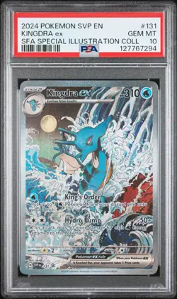 Kingdra ex 131 Sv: Scarlet & Violet Promo Cards Holo - PSA 10 - Image 1