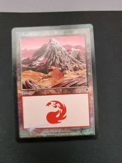 Mountain (343) FOIL Invasion Lp Basic Land MAGIC MTG CARD - Image 1