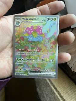 Pokemon TCG Venusaur EX Card 198/165 SV Sir Scarlet & Violet 151 Clean NM/M - Image 3