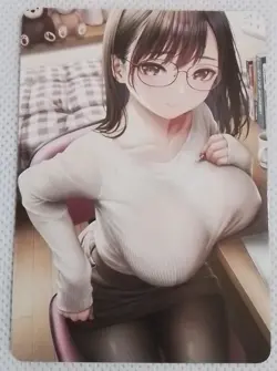 JK Cute Girl Goddess Story ACG Anime Waifu Double-Sided Trading Card - Image 1