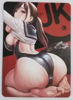 JK Cute Girl Goddess Story ACG Anime Waifu Trading Card - Image 2