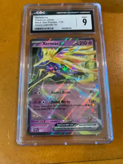 CGC 9 Xerneas ex 179 Sv: Scarlet & Violet Promo Cards Holo (2025) - Image 1