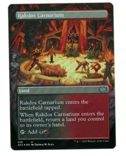 MTG Rakdos Carnarium Borderless Foil Double Masters 2022 Magic The Gathering - Image 1