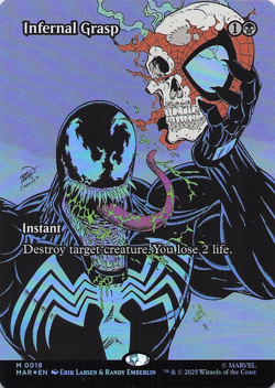 Infernal Grasp (Borderless) Marvel Universe Eternal-Legal Foil - Image 1