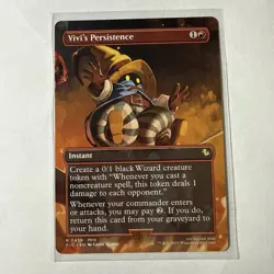 Vivi's Persistence (Borderless) Commander: Final Fantasy Regular - Image 1