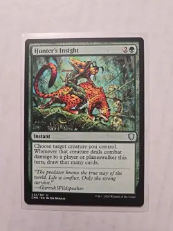 Hunter's Insight - Commander Legends - LP - Uncommon - Instant - Image 1