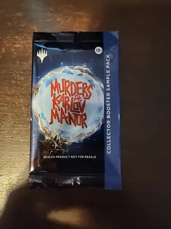 MTG 1x Murders At Karlov Manor Collector Booster Sample Pack Sealed - Image 1
