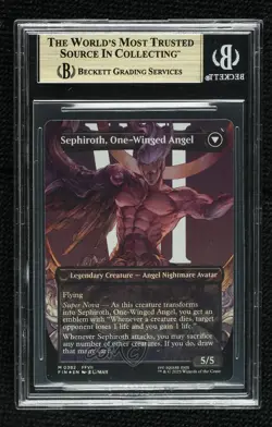 Sephiroth Fabled SOLDIER Sephiroth One-Winged Angel Foil Magic FIN BGS 10 - Image 2