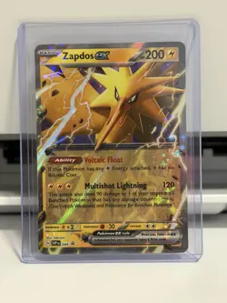 Pokemon Zapdos ex 049 SVP Black Star Promo Holo Basic 200 HP Card - Image 1