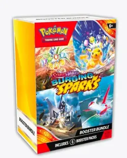 Pokemon Scarlet & Violet: Surging Sparks - Booster Bundle Box - 6 Packs - Image 1
