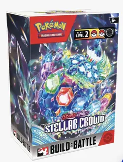 Pokemon TCG: Scarlet & Violet - Stellar Crown Build and Battle Box Sealed NIB - Image 1